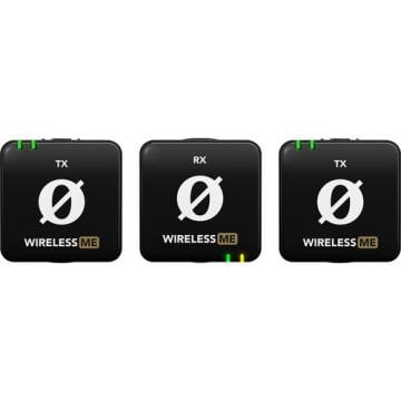Rode Wireless ME İki Kişilik Kablosuz Yaka Mikrofonu (RODE Interview GO Hediye)
