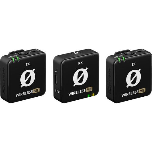 Rode Wireless ME İki Kişilik Kablosuz Yaka Mikrofonu (RODE Interview GO Hediye)