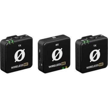 Rode Wireless ME İki Kişilik Kablosuz Yaka Mikrofonu (RODE Interview GO Hediye)