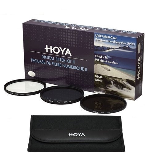 Hoya 77mm Dijital Filtre Seti 2 (ND-UV-Polarize)