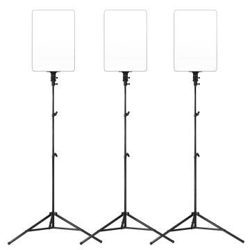 GDX P300TS BiColor Fotoğrafçılık ve Stüdyo Aydınlatması 80 Watt LED Video Panel Sürekli Işık Üçlü Set