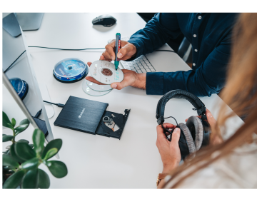 Verbatim 43890 - External Slimline Blu-Ray Writer Usb 3.2 Gen 1/Usb-C