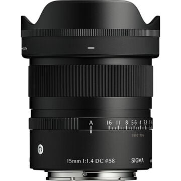 Sigma 15mm f/1.4 DC Contemporary Lens (Sony E)