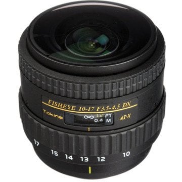 Tokina 10-17mm F3.5-4.5 AT-X Fisheye DX Lens (Nikon)
