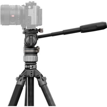 Tılta Travel Video Fluid Head with 3 Stage Carbon Fıber - Space Gray TT-VT05-FB-SG