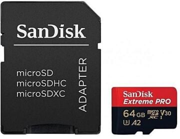 Sandisk Extreme Pro 64GB MicroSDXC Hafıza Kartı (10 Adet)