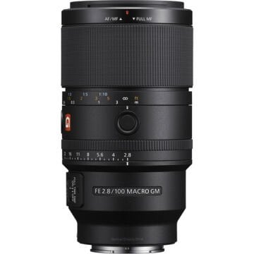 Sony FE 100mm f/2.8 Macro GM Lens