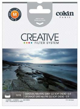 Cokin Graduated Neutral Density Grey G2 Soft (ND8) (0.9) P121 S