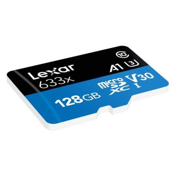 Lexar 128GB microSDXC 100MB/sn  4K Class 10 Hafıza Kartı + SD Adaptör