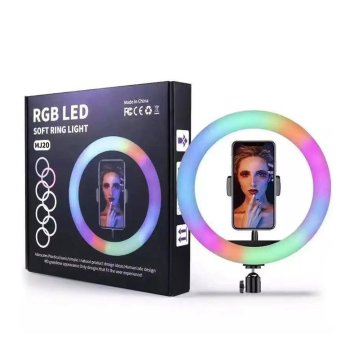 RGB Led Yumuşak Halka Işık MJ20 (26cm)