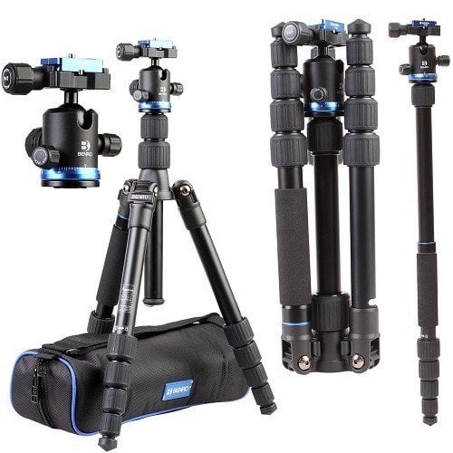 Benro FIF28AIB2 Aluminium Tripod Kit (Monopod Özellikli)