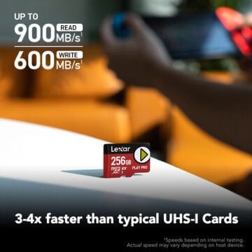 Lexar 256GB PLAY PRO microSDXC Express Hafıza Kartı