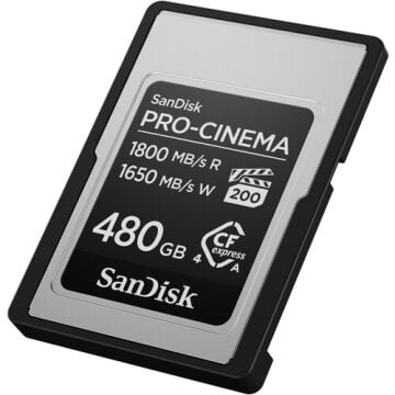 SanDisk 480GB PRO-CINEMA CFexpress Type A Hafıza Kartı
