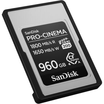 SanDisk 960GB PRO-CINEMA CFexpress Type A Hafıza Kartı