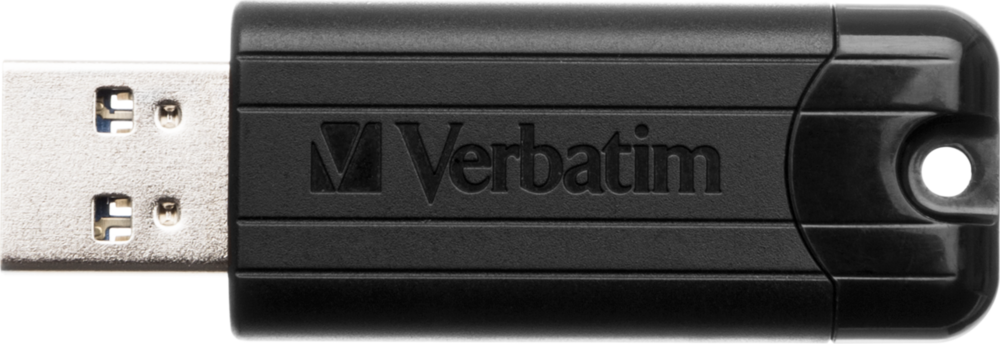 Verbatim 128 GB Pinstripe Usb-A 3.2 Flash Bellek Siyah Renk-(49319)