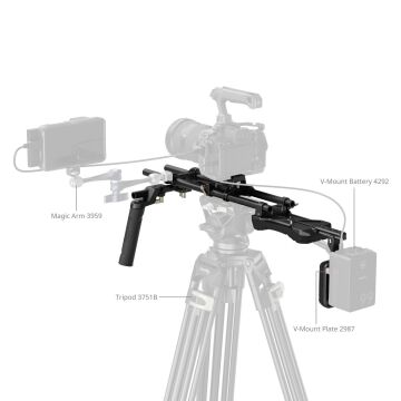 SmallRig 4480 Omuz Rig Kiti (Klasik Versiyon)