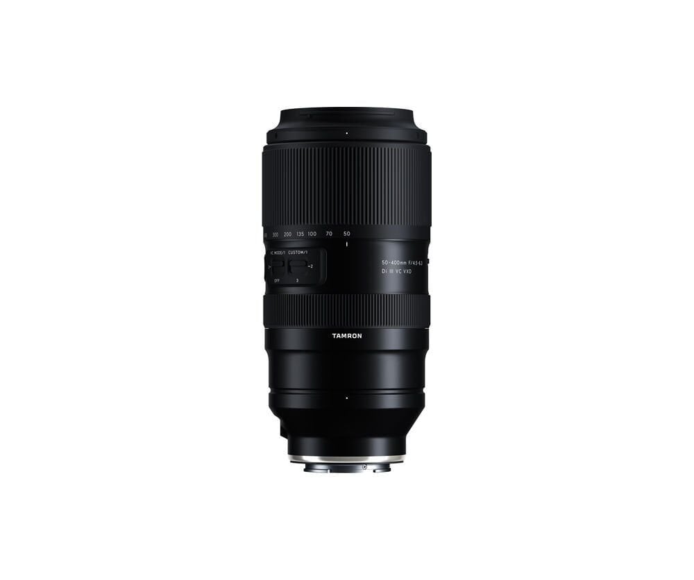 Tamron 50-400mm  F/4.5-6.3  DI III RXD Sony E Mount Full Frame Telefoto Lens (A067S)