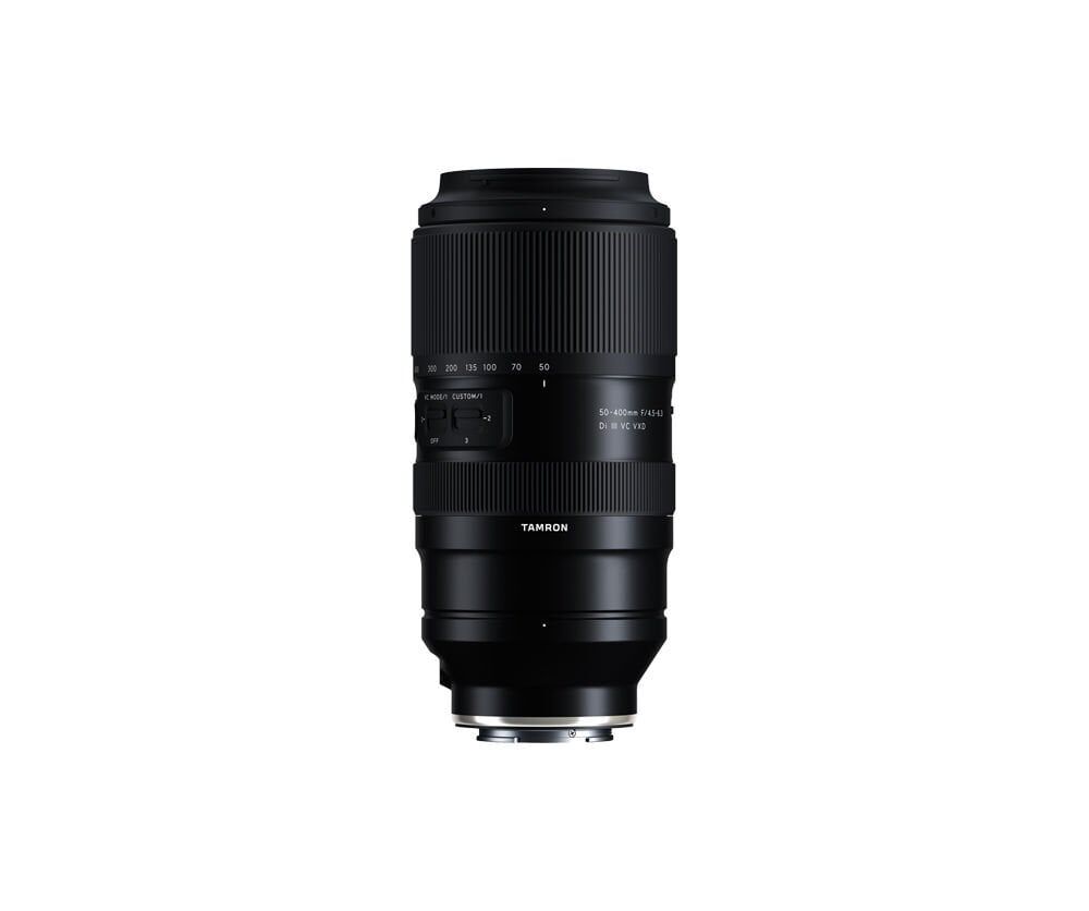 Tamron 50-400mm  F/4.5-6.3  DI III RXD Sony E Mount Full Frame Telefoto Lens (A067S)