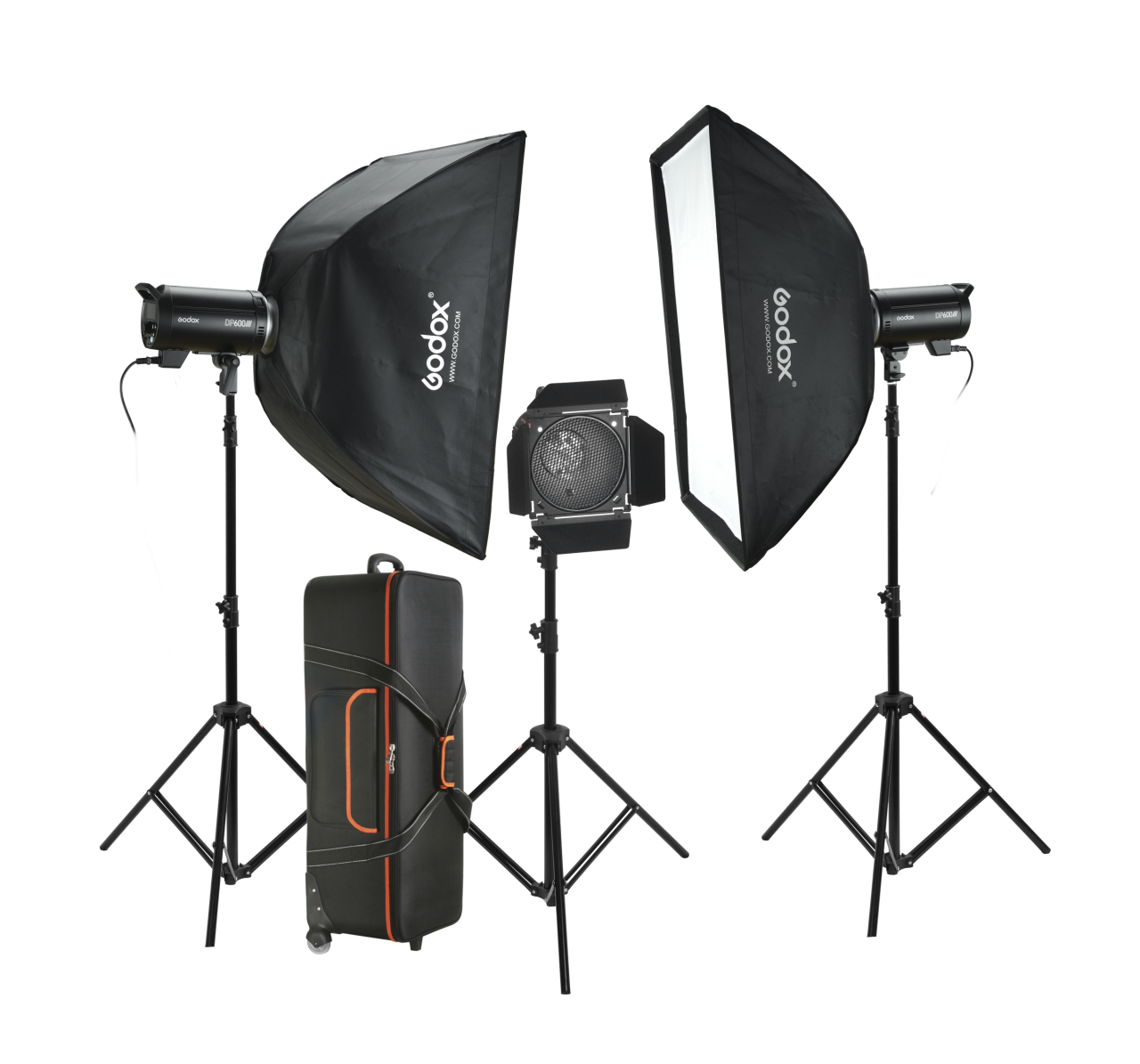 Godox DP600 III 3'lü Paraflaş Kit (600Watt)
