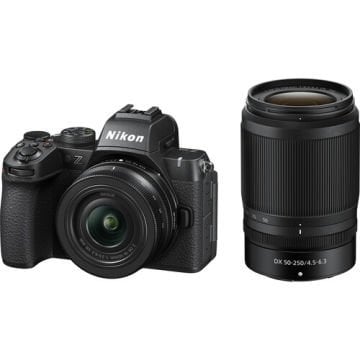 Nikon Z50 II 16-50mm VR + 50-250mm VR Çift Lensli Fotoğraf Makinesi