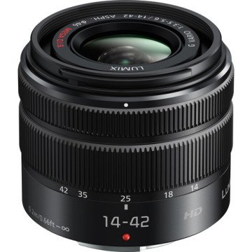 LUMIX G VARIO 14-42mm f/3.5-5.6レンズ Panasonic Lumix G Vario 14-42mm f/3.5-5.6 II ASPH. MEGA O.I.S.