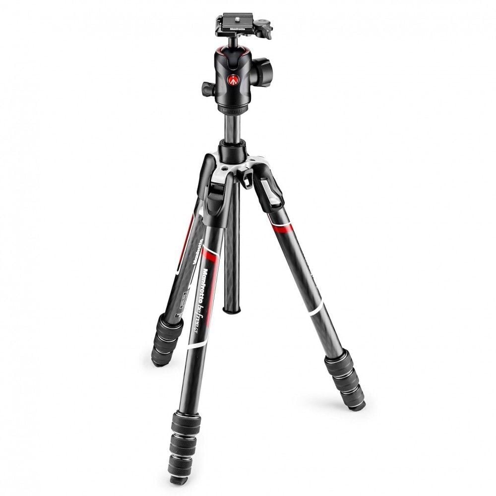 Manfrotto MKBFRTC4GT-BH Befree GT Travel Carbon Fiber Tripod with 496 Ball Head Twist