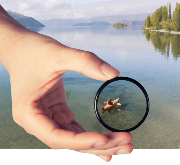 Green 43mm Circular Polarize Filtre