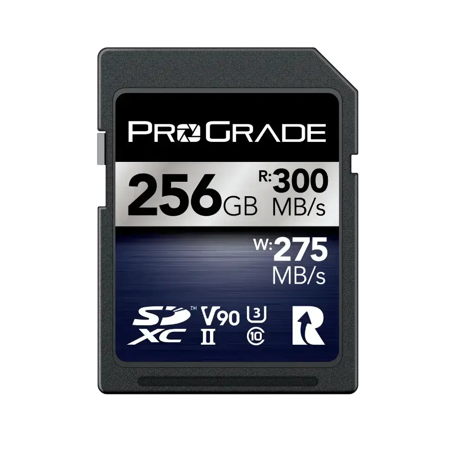 ProGrade Digital 256GB SDXC UHS-II V90 Iridium SD Hafıza Kartı