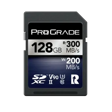 ProGrade Digital 128GB SDXC UHS-II V90 Iridium SD Hafıza Kartı
