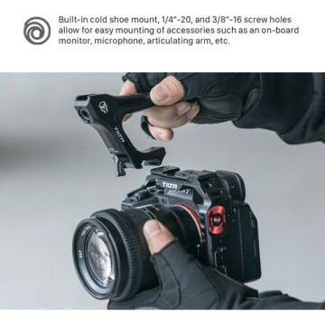 Tilta TA-T30-A-B Sony A7 III / A7R III / A7 IV / A7R IV / A7R V / A7S III / A1 / A9 IV için Kamera Kafes Kiti