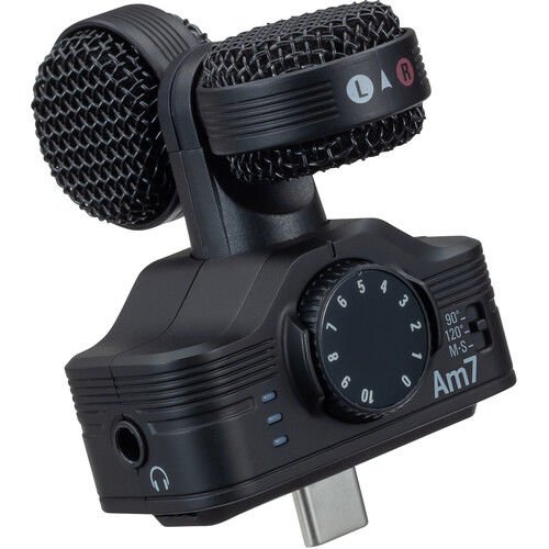 Zoom Am7 Rotating Mid Side Stereo Capsule - USB-C
