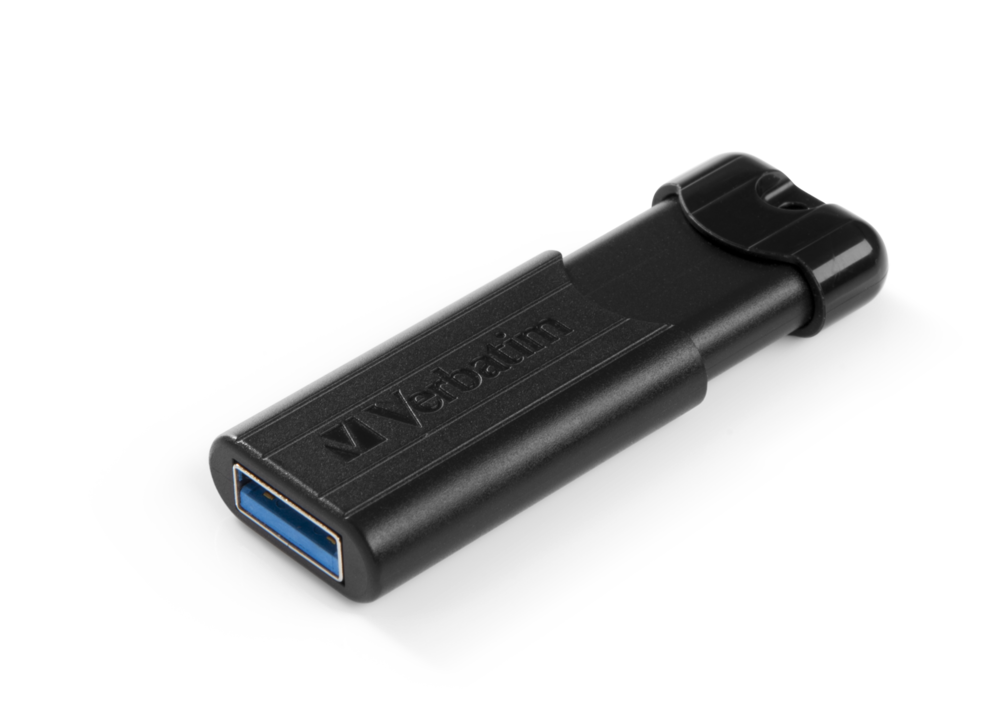 Verbatim 64 GB Pinstripe Usb-A 2.0 Flash Bellek Siyah Renk-(49318)