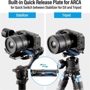 Sirui Sony ZV-E10 için Kamera Kafesi