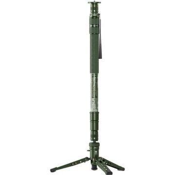 Sirui CVM-145P+CT5X 3 Kademeli Carbon Fiber Monopod Kit (Kobalt Yeşil)
