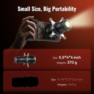Zhıyun Spotlıght Attachment  Spotlight (ZY Mount) Conical Optical Snoot