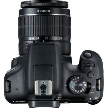 Canon EOS 2000D EF-S 18-55mm f/3.5-5.6 IS II Lensli Fotoğraf Makinesi