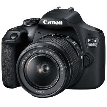 Canon EOS 2000D + EF-S 18-55mm f/3.5-5.6 IS II Lens Fiyatı ve