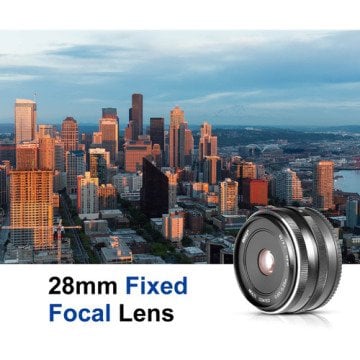 Meike MK-28mm f/2.8 Lens (Canon EF-M)