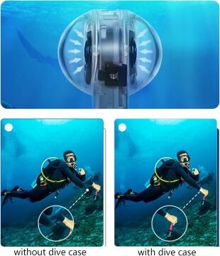 Böwee X4 Invisible Dive Case (Görünmez Dalış Kılıfı)