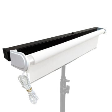 Stüdyo Teknik Beyaz 135Cm Taşınabilir Fon