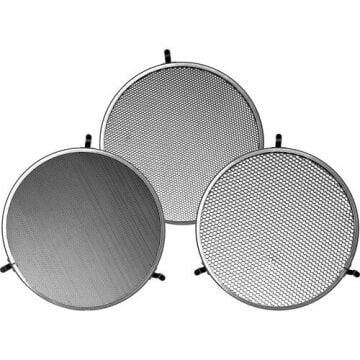 P70 23cm Standart Reflektör için 10/20/30 Derece Honeycomb Grid Kit (33.207.00)