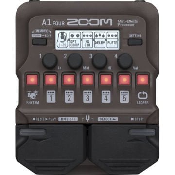 Zoom A1 FOUR Akustik Multi Efekt Prosesörü