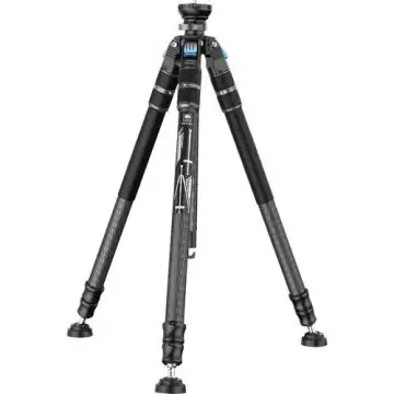 Sirui SVS60 Karbon Fiber Video Tripod + S3 Fluid Video Kafa + Sirui SVM-LF Tripod Base with Pedal Video Kit