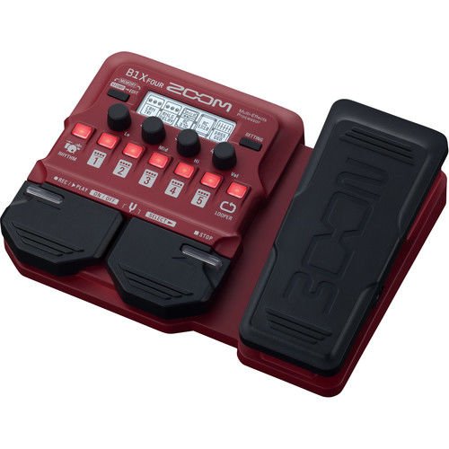 Zoom B1x FOUR Expression Pedallı Bass Multi-Efekt Prosesörü