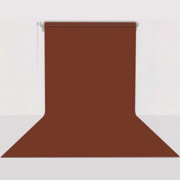 GDX Sabit (Tavan & Duvar) Kağıt Sonsuz Stüdyo Fon Perde (Chestnut) 2.70x11 Metre