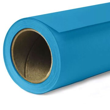 GDX Sabit (Tavan & Duvar) Kağıt Sonsuz Stüdyo Fon Perde (Turquoise) 2.70x11 Metre