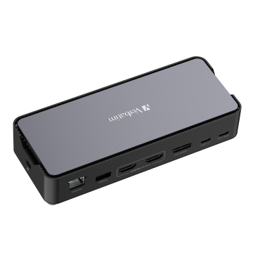 Verbatim 15 Port Usb C Bağlantılı Dock 2 x HDMI, 1 x DPort, 1 x RJ45, 1 x Usb-A 3.2 Gen2, 2 x Usb-A 3.2 Gen1, 1 x Usb-A 2.0, 2