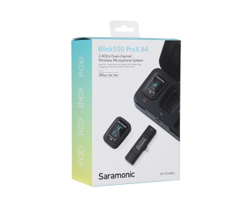 Saramonic Blink 500 ProX B4 İkili Kablosuz Yaka Mikrofonu
