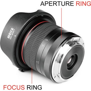 Meike MK-8mm f/3.5 Fisheye Lens (Sony E)
