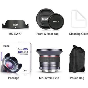 Meike MK-12mm f/2.8 Lens (Canon EF-M)